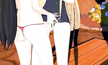 school DxD" - Female's Night Out! (Chinese Anime) - Giantess POINT OF VIEW-Female dominance Point of view, Feet wank & oral with Facial in HD