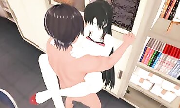 OreGairu: Shizuka Hiratsuka Gets Hardcore Creampie