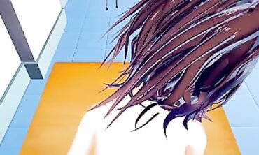 POV: Rise Kujikawa Anime Cosplay Creampie