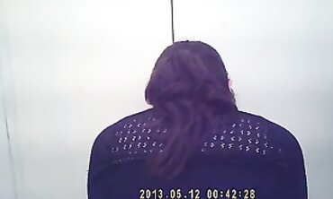 Spying on a Latina MILF's Big Ass in the Bathroom