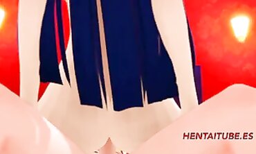 Hinata Cosplay Rides Boruto in Animated Hentai