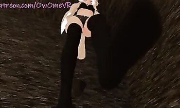 OwOmeVR POV Femdom Feet Stepping and Facesitting