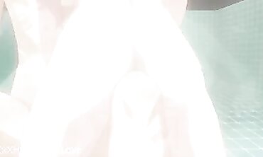 Uncensored Hentai: Busty Babe Rides Homie in College Restroom