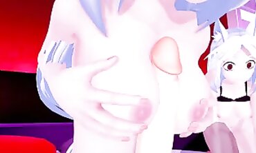 Helltaker 3D: Cerberus Triple Demon Orgy