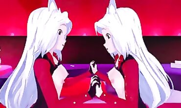 Helltaker 3D: Cerberus Triple Demon Orgy