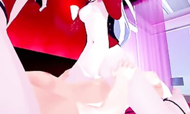 Helltaker 3D: Cerberus Triple Demon Orgy