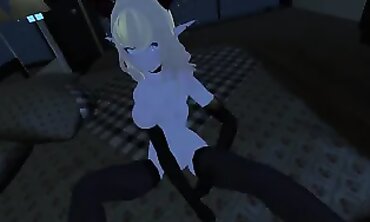 VirtuallyLewd Controls Her Lush Vibrator on Twitter