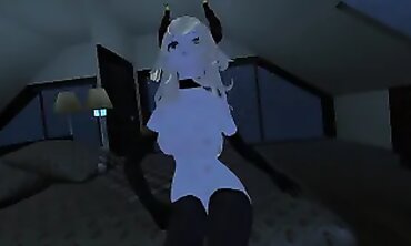 VirtuallyLewd Controls Her Lush Vibrator on Twitter