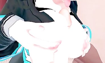 Tamaki Kotatsu FireForce 3D Hentai: Babe With Big Tits