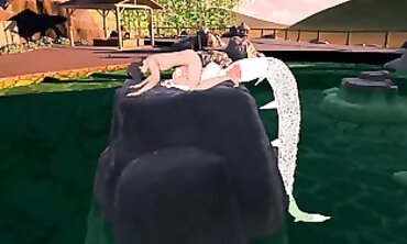 Monster Musume: 3D Hentai Romp with Miia