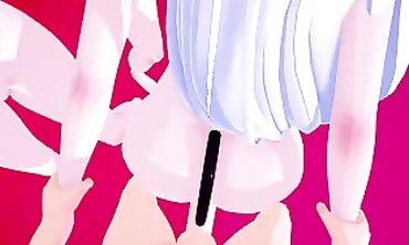 Helltaker: Cerberus 3D Animated Orgy