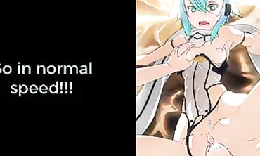Shinon From Sword Art Online Gives Jerk Off Instructions