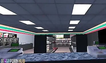 Caught Shoplifter Gets Anal Pounding in VR