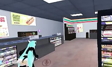 Caught Shoplifter Gets Anal Pounding in VR