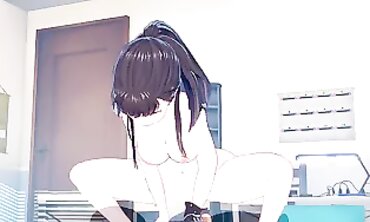 Fire-F - Sexy Japanese college girl Gets A Lesson In Desire From Her Teacher