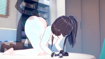 Fire-F - Sexy Japanese college girl Gets A Lesson In Desire From Her Teacher
