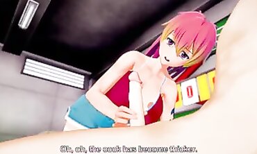 Blue Exorcist: 3D Hentai Orgy with Sensei Shura