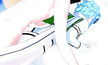 SAO Sinon Ultra-Kinky Fuck-A-Thon in 3D