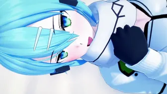 SAO Sinon Ultra-Kinky Fuck-A-Thon in 3D