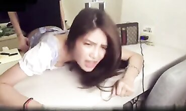 Beautiful Asian Motel Cleaner