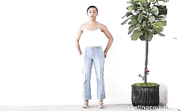 Exotic Natural Beauty Gets Wild Throat and Booty Action