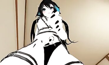 VRHottie Ebony Brunette POV Lap Dance & Railing