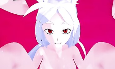 Helltaker 3D: Cerberus Triple Demon Orgy