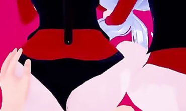 3D Anime - Helltaker Three Dimensional Adventure with Old Man Gangster