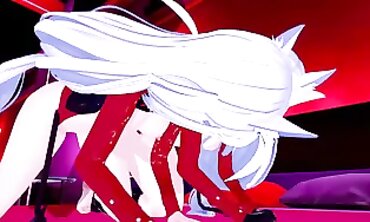 Helltaker Trio: 3D Animated Demon Orgy