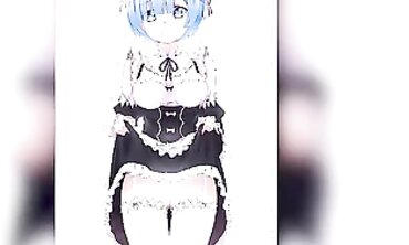Ultimate Re:Zero Rem Hentai Compilation - Rough Sex & Squirting
