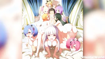 Ultimate Re:Zero Rem Hentai Compilation - Rough Sex & Squirting