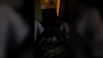 Wife Takes BBC While Tiny Hubby Watches