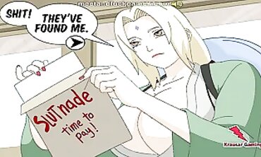 Tsunade Gets Roughed Up for Cash in Naruto Anime