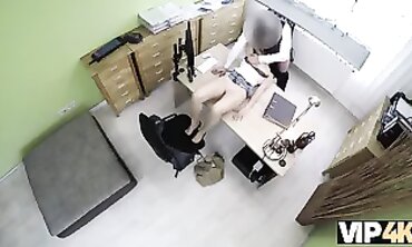 VIP4K Busty Loan Agent Gets Gobbled