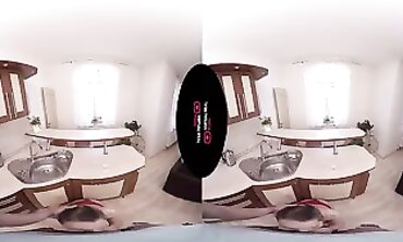 Virtual Real Porno - Hot Latina Babe Rides A Big Dick In VR