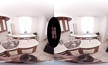 Virtual Real Porno - Hot Latina Babe Rides A Big Dick In VR