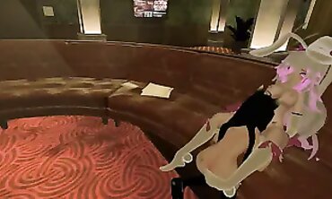 Bunny Doll's VRChat ERP Scissoring Session