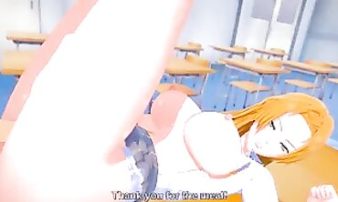Big-Titted Blonde college girl Gets Pounded In Classroom