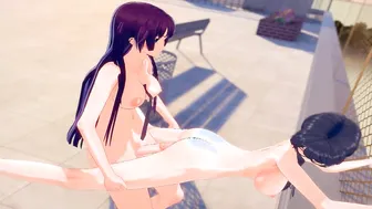 Hitagi Senjougahara Futanari Cosplay