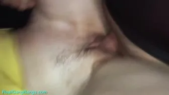 German Amateur Gangbang Party with Hairy Teens