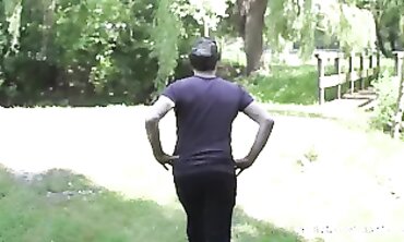 Granny's Outdoor Orgy with a Big Cock