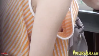 Secretly Filmed Asian Babes in the Outdoors