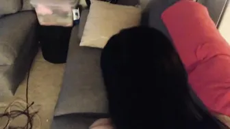 POV StepDaddy Rough Creampie