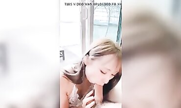 POV Lingerie Blowjob and Deep Throat Cum Swallowing