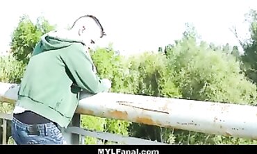 Slim Cougar Francys Belle Gets Anal from Step-Son Sam Bourne