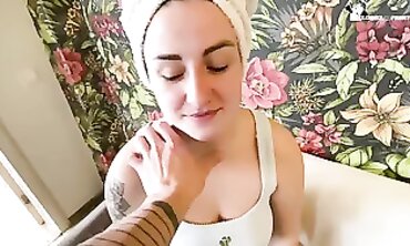 Mira Mangaa Sucks A Big Cock While Filming In The Shower