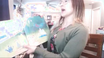 Nicole Pearl ASMR College Professor Reads While Riding a Vibrator