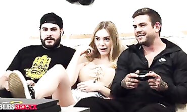 Paola Tough and Montse Swinger Join Magic Javi in a Rough Threesome