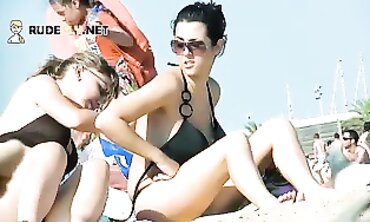 Legal Nudists Get Bare and Heat Up the Beach