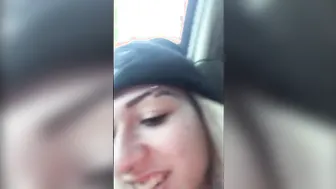Hot Arabian Dancer Shakes Her Hips And Moves To The Beat Of Desi Music